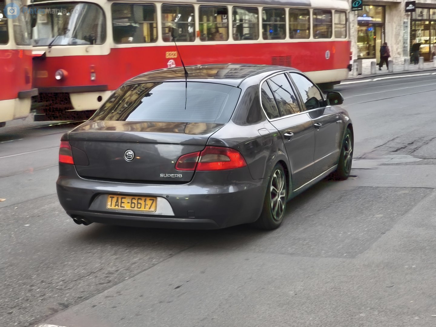 TAE-6617, Skoda Superb 2nd gen Sedan/Liftback (B6/3T4), 2008–2013