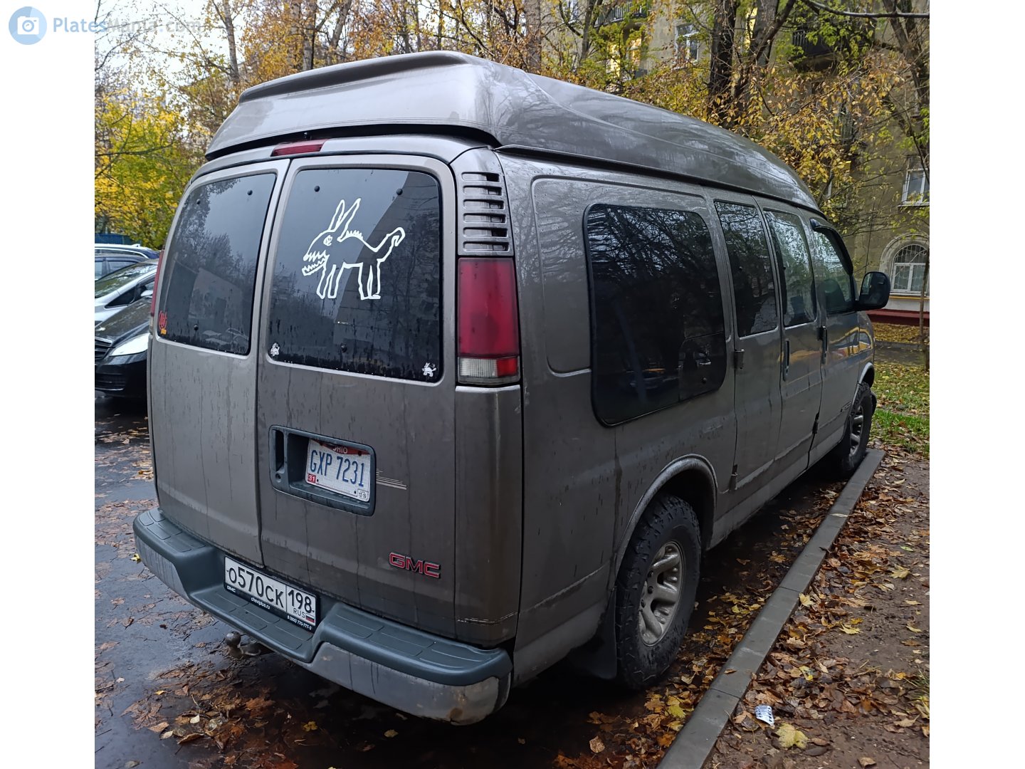 о 570 ск 198, GMC Savana 1st gen, 1996-2002