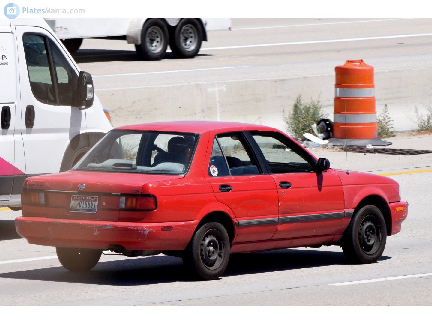 0158VT, Nissan Sentra 3rd gen Sedan (B13; Global-market), 1990–1994 (–2017 for LATAM-market)