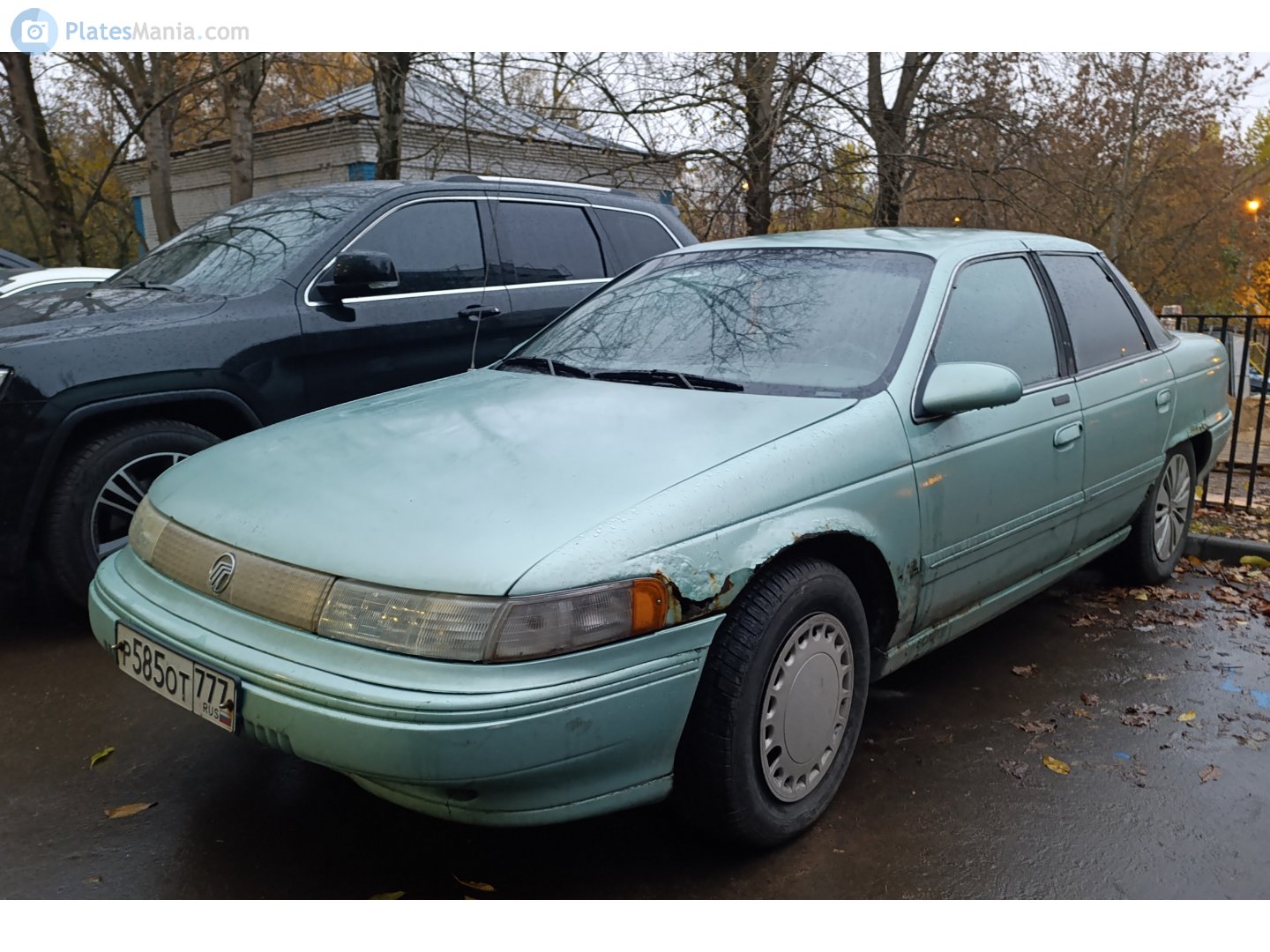 р 585 от 777, Mercury Sable 2nd gen Sedan (53; DN5), 1991–1995
