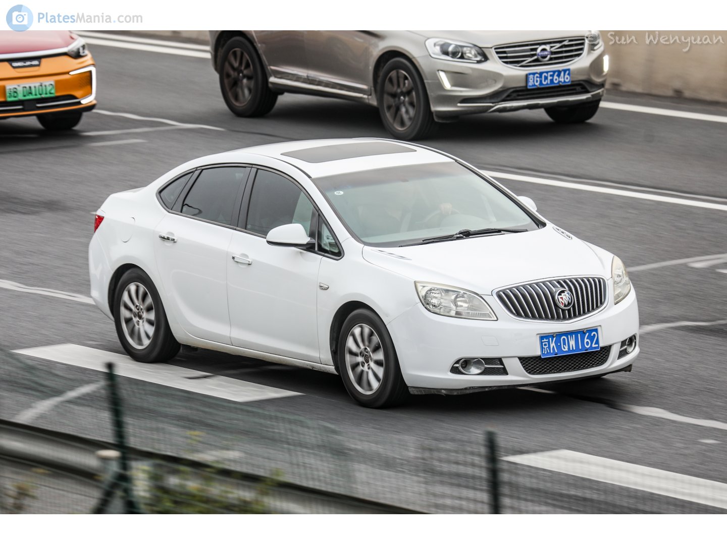 京K·QW162, Buick Excelle 2nd gen GT Sedan (CN-market), 2010–2015