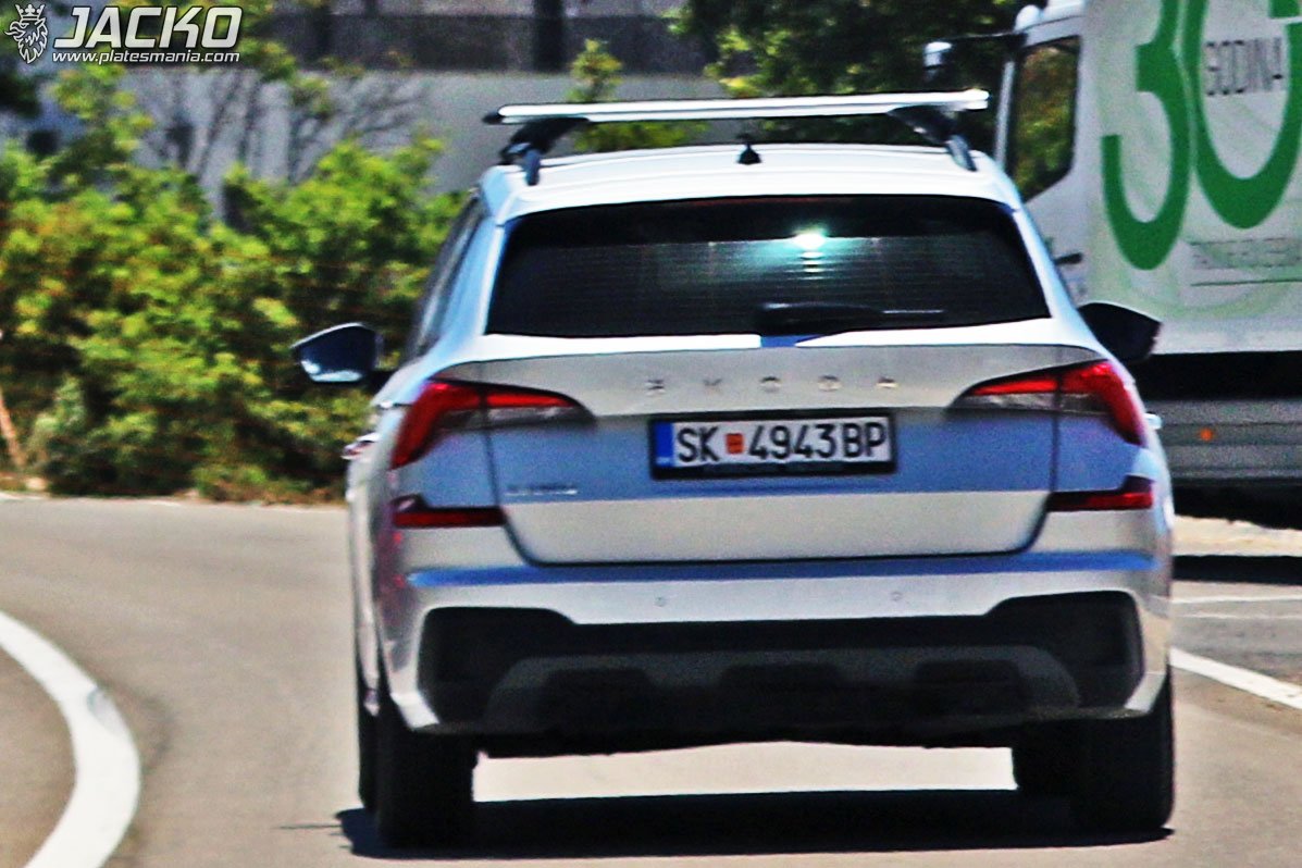 SK 4943 BP, Skoda Kamiq 1st gen (NW4; Global-market), facelift, 2023–