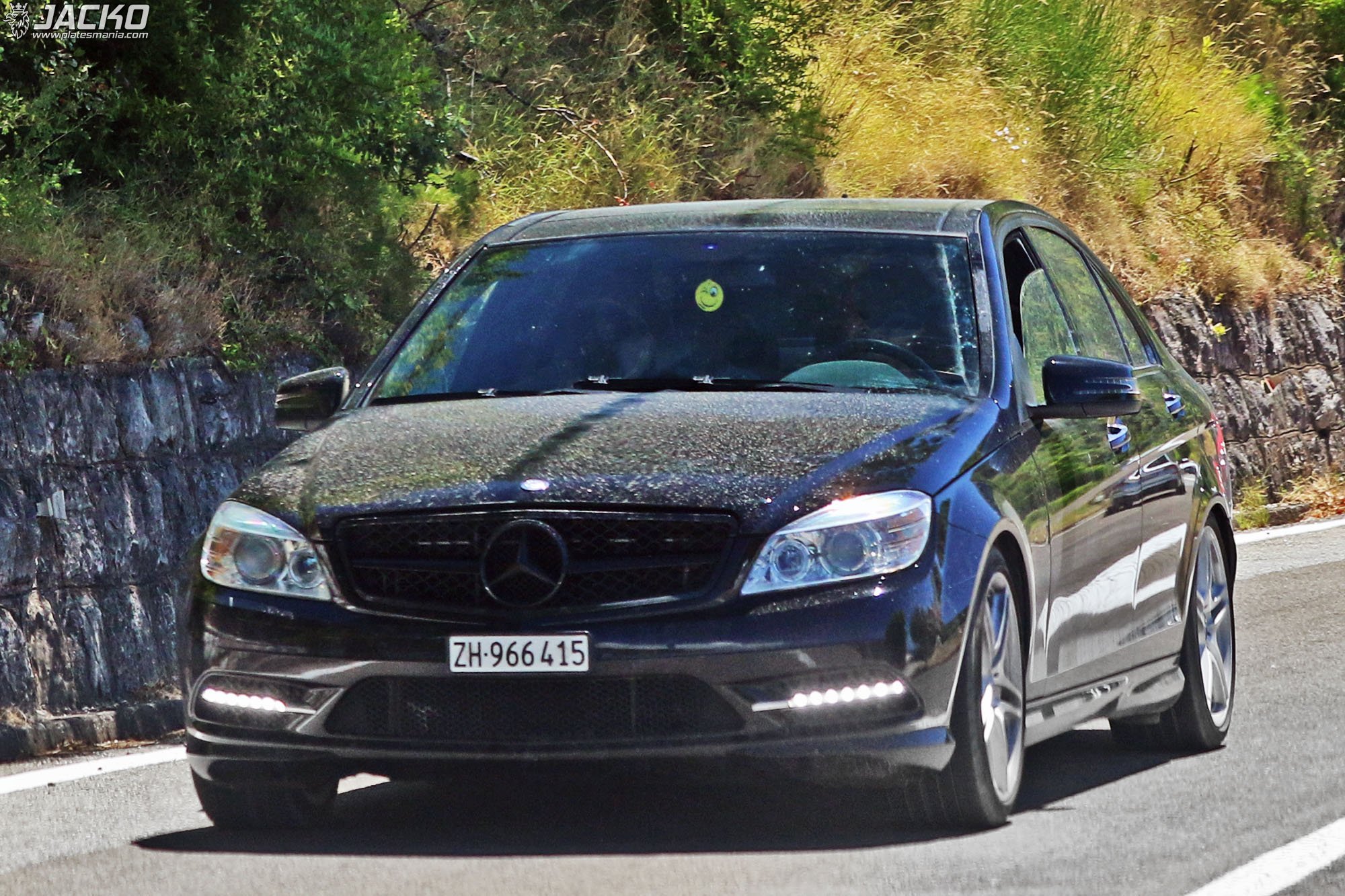 ZH 966415, Mercedes-Benz C-Klasse 3rd gen Sedan (W204), 2007–2015