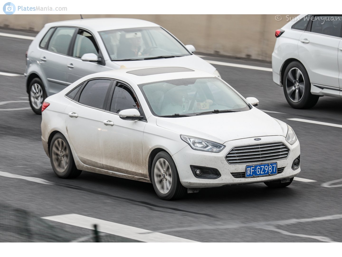 蒙F·GZ987, Ford Escort 6th gen (C490; CN-market), 2015–2018