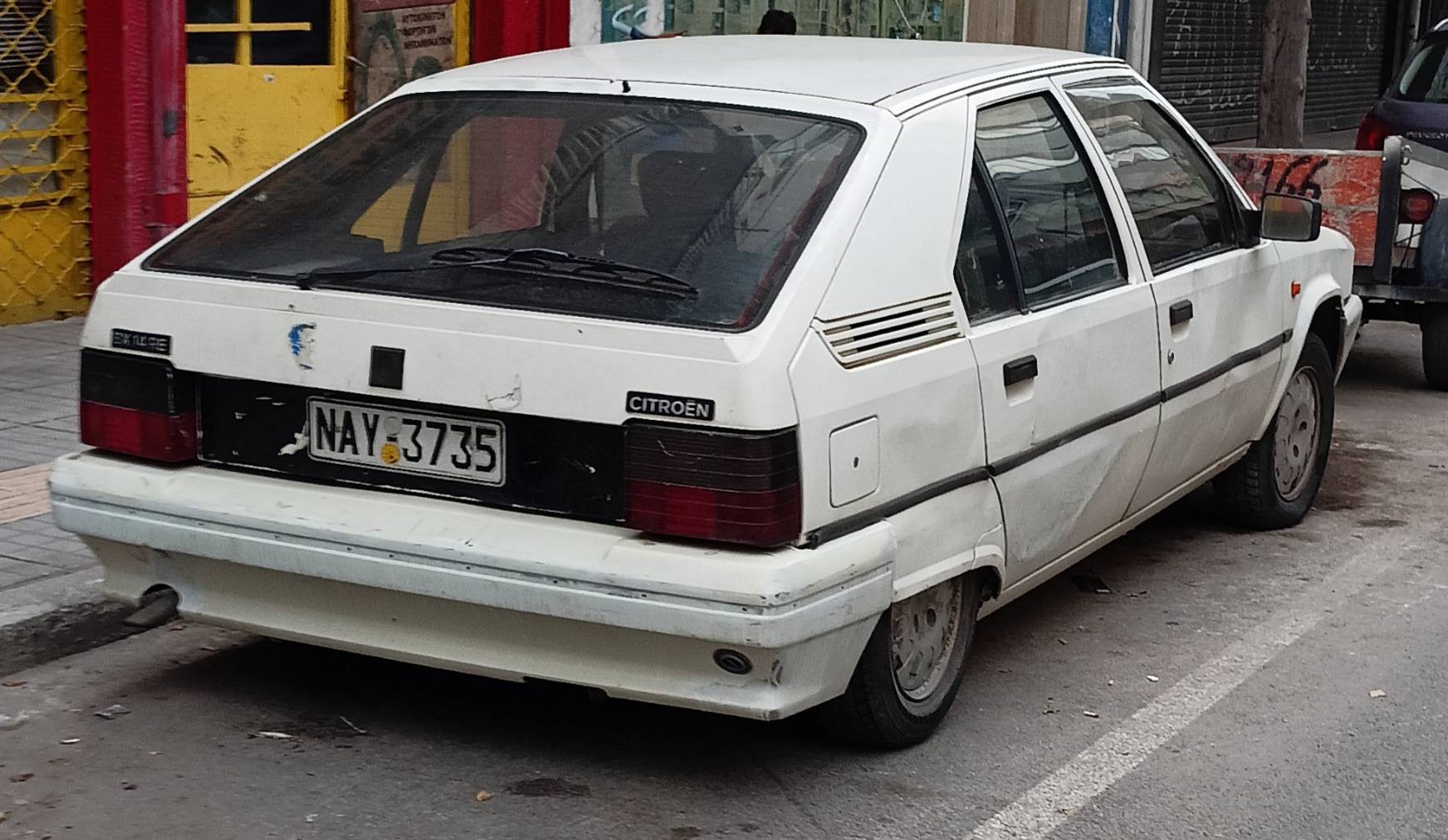 NAY-3735, Citroёn BX 1st gen Hatch (XB), 1982–1993