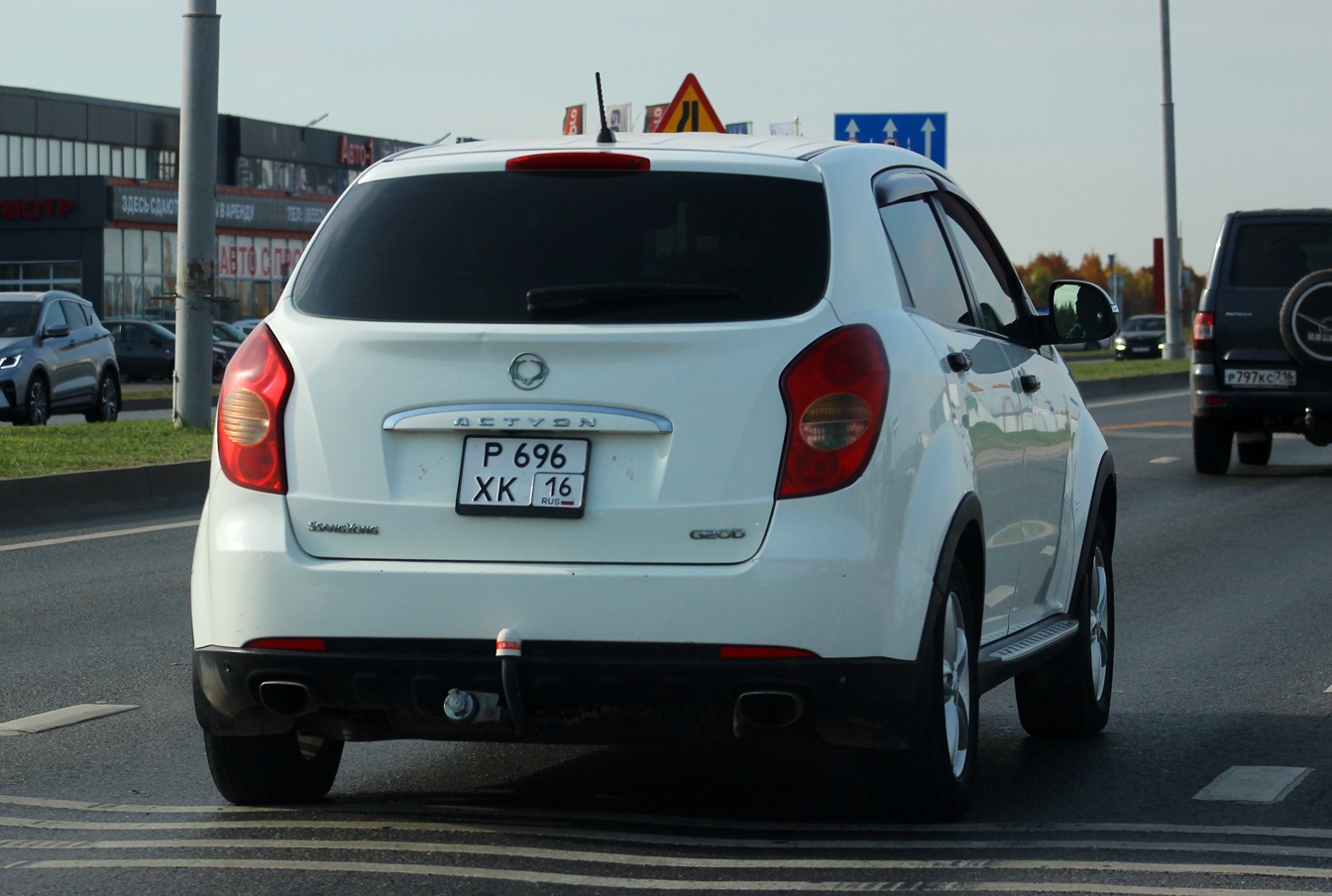 р 696 хк 16, SsangYong (KGM) Actyon 2nd gen (CK; C200), 2011­–2013