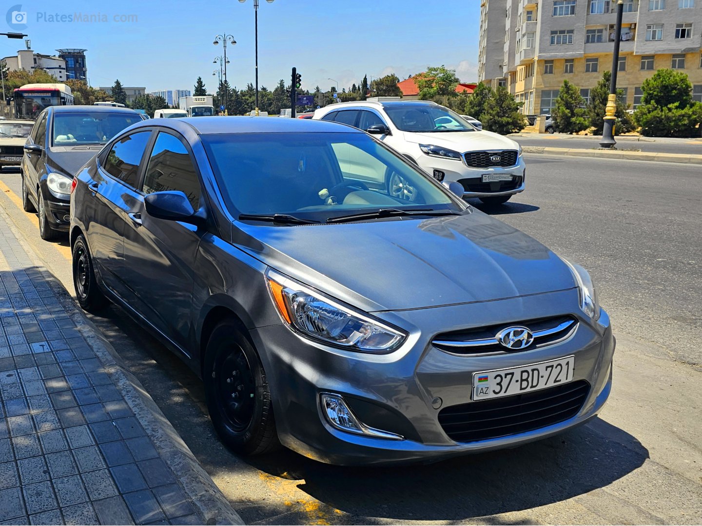 37 BD 721, Hyundai Accent 4th gen Sedan (RB), 2010–2019