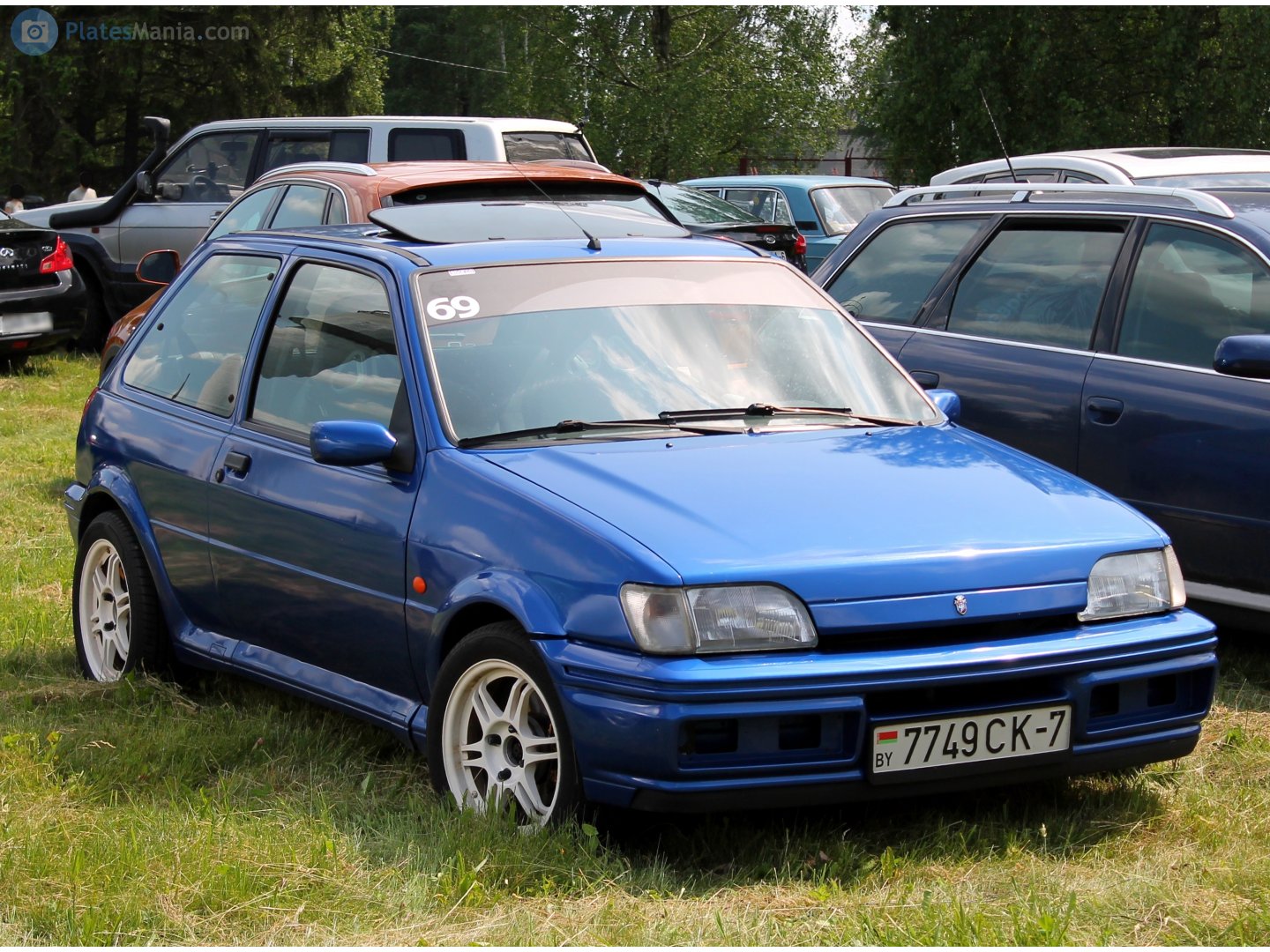 7749 CK-7, Ford Fiesta 3rd gen (Classic) 3-door Hatch (FAJ; BE13), 1989–1997