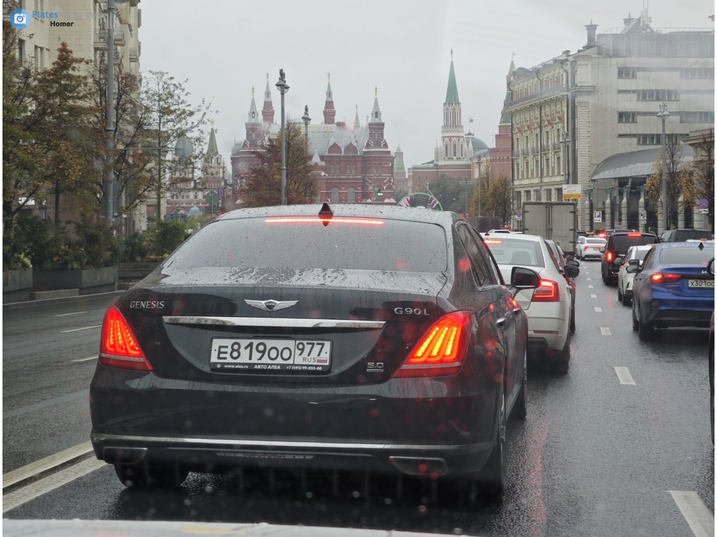 е 819 оо 977, Genesis G90 1st gen (HI), 2016–2019