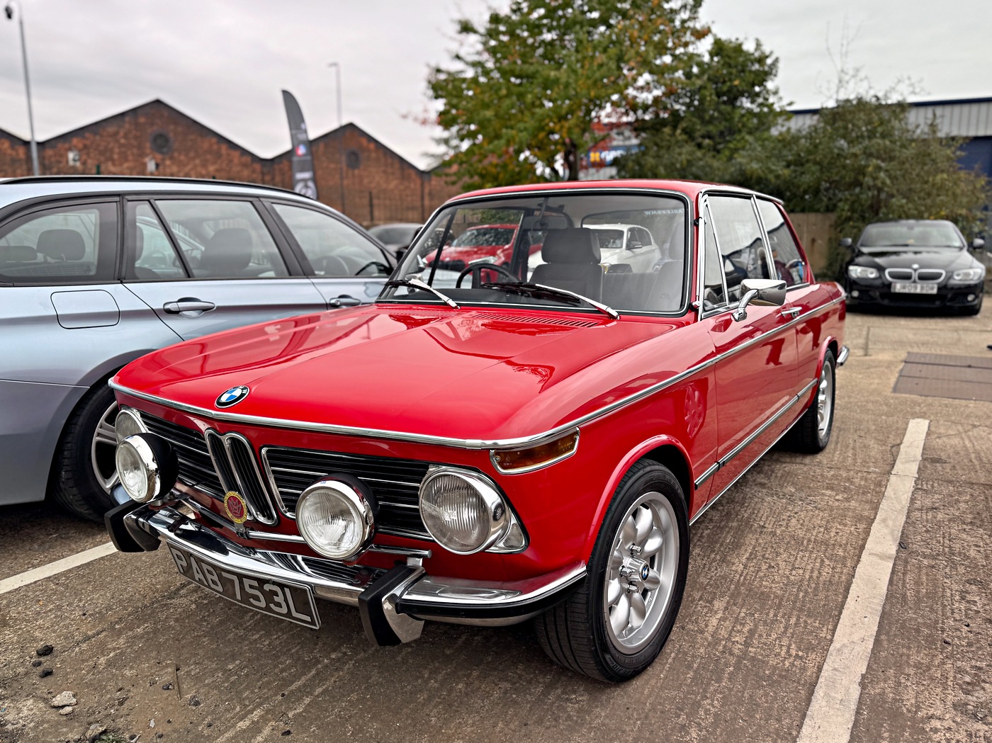 PAB753L, BMW 02 Series 1600/1600-2/1602/1802/2002 2-door Sedan (114/E10), 1966–1973