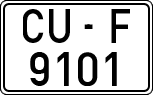 License plates of Spain, 1971 year series