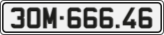 License plate of Vietnam, Cars