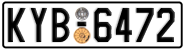 License plate of Greece, Cars