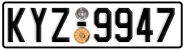 License plate of Greece, Cars