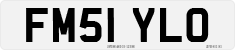 License plate of the United Kingdom, 2001 year system