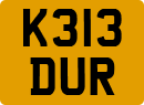 License plate of the United Kingdom, 1983 year system