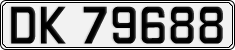 License plate of Norway, Cars