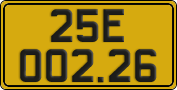 License plate of Vietnam, Commercial vehicles