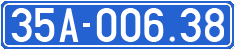License plate of Vietnam, Government and public administrations