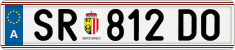 License plate of Austria, Regular plates
