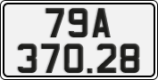 License plate of Vietnam, Cars