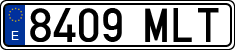 License plates of Spain, Ordinary (2000)