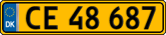 License plate of Denmark, Commercial vehicles
