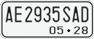 License plate of Indonesia, Motorcycles