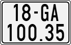 License plate of Vietnam, Motorcycles