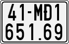 License plate of Vietnam, Specialty plates