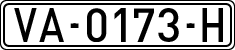 License plates of Spain, 1971 year series