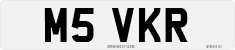 License plate of the United Kingdom, 1983 year system