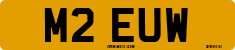 License plate of the United Kingdom, 1983 year system