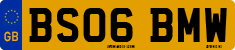 License plate of the United Kingdom, 2001 year system