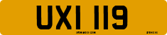 License plate of the United Kingdom, 1932 year system