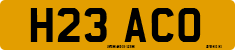 License plate of the United Kingdom, 1983 year system