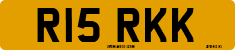 License plate of the United Kingdom, 1983 year system