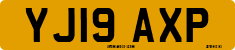 License plate of the United Kingdom, 2001 year system
