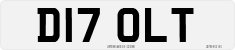 License plate of the United Kingdom, 1983 year system