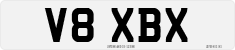 License plate of the United Kingdom, 1983 year system