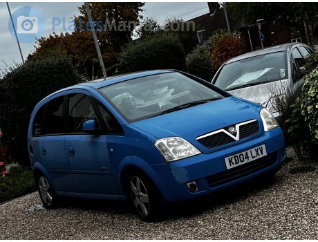 KD04 LXV, Vauxhall Meriva