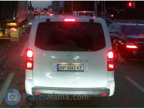 AP 4265 KE, Opel Zafira Life