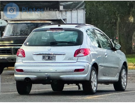 LXW 728, Peugeot 207