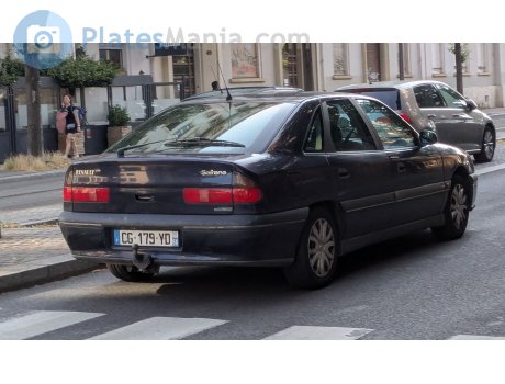 CG-179-YD, Renault Safrane