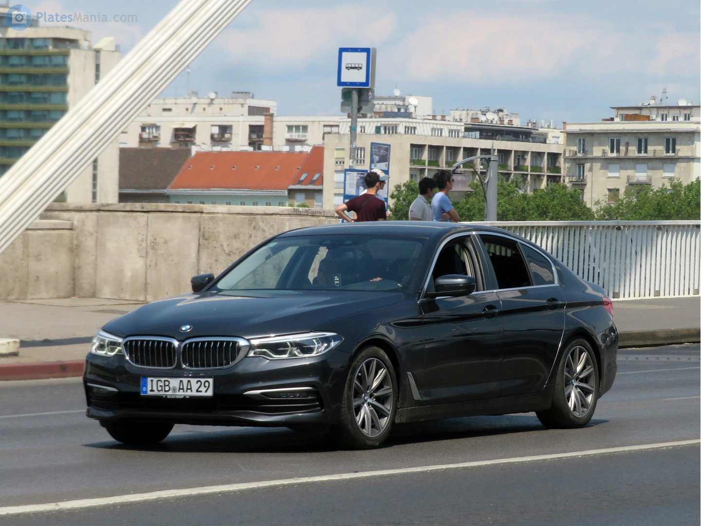 IGB AA 29, BMW 5 Series 7th gen Sedan (G30/G38), 2017–2020