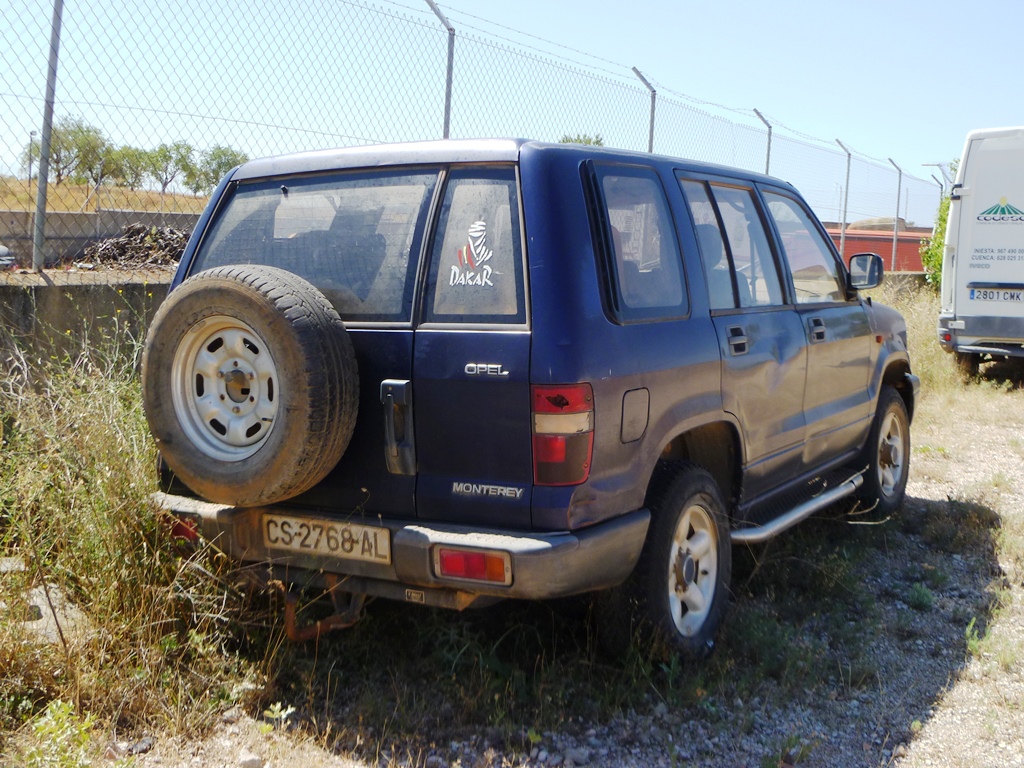 CS 2768 AL, Opel Monterey 1st gen 5-door SUV (M92/M98), 1991–1999