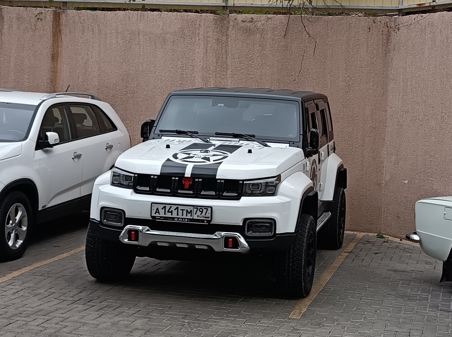 а 141 тм 797, BAIC Beijing BJ40 1st gen 5-door SUV, 2016–