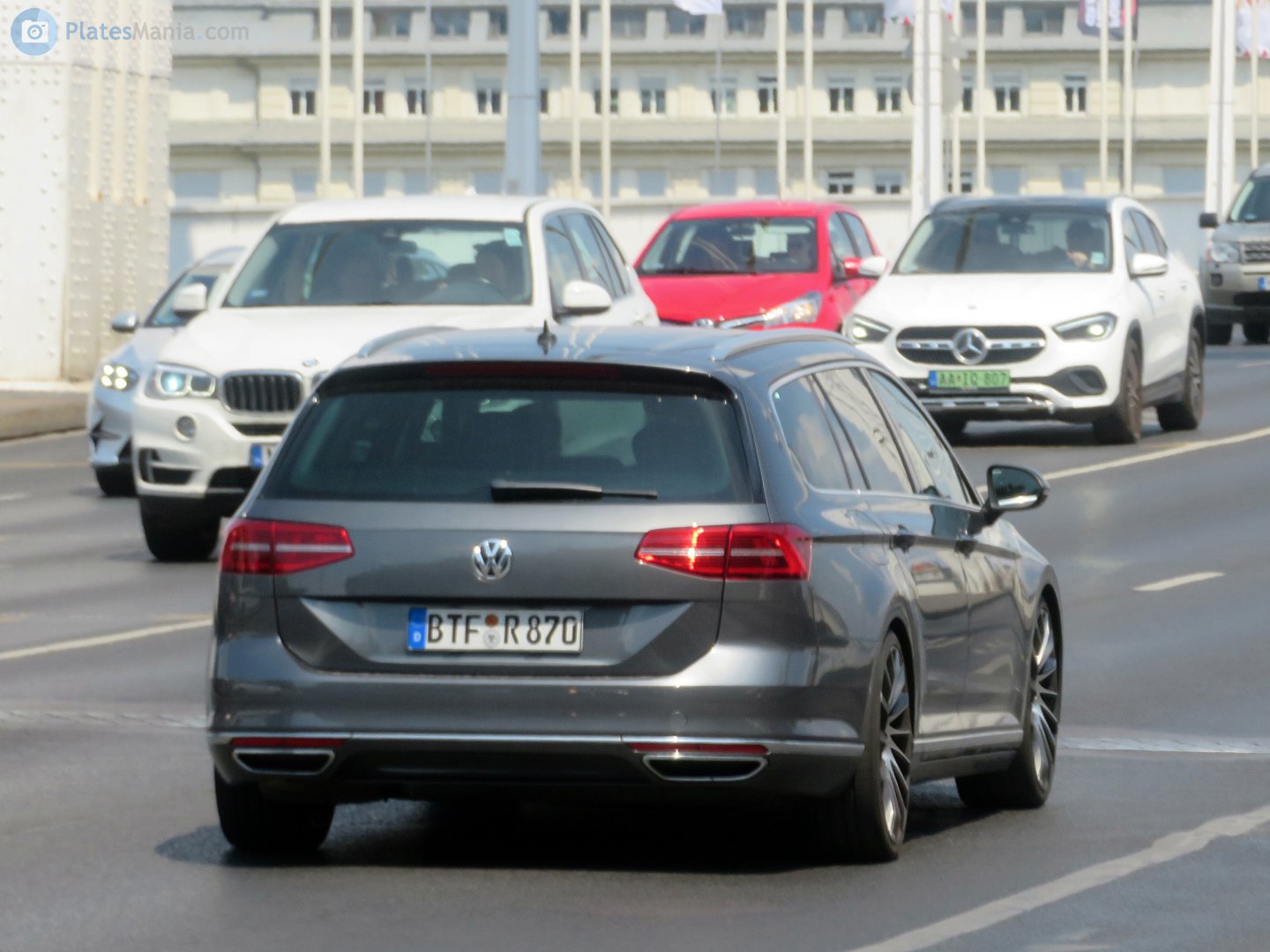 BTF R 870, Volkswagen Passat 8th gen Variant (B8; 3G), 2015–2023