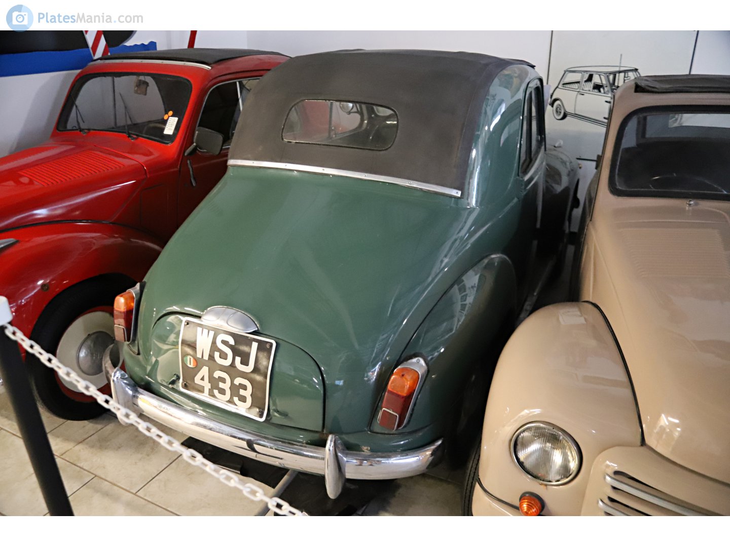 WSJ433, FIAT 500 500C 'Topolino', 1949–1954