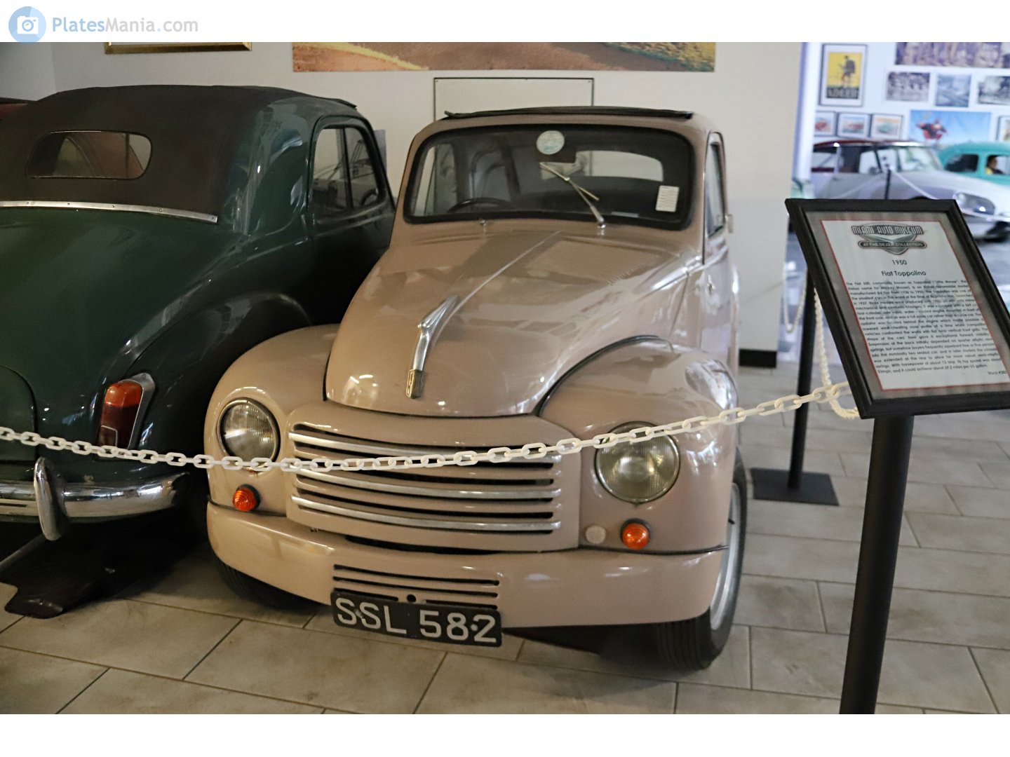 SSL582, FIAT 500 500C 'Topolino', 1949–1954